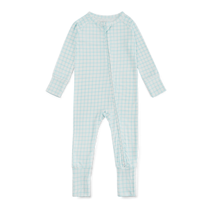 Coastal Check Bamboo Sleeper | Motette - additional view