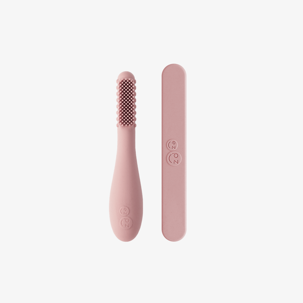 Baby-Led Toothbrush + Tongue Depressor Dual Pack | ezpz – Poppylist Shop
