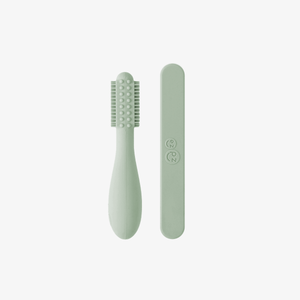 Baby-Led™ Toothbrush + Tongue Depressor | ezpz - additional view