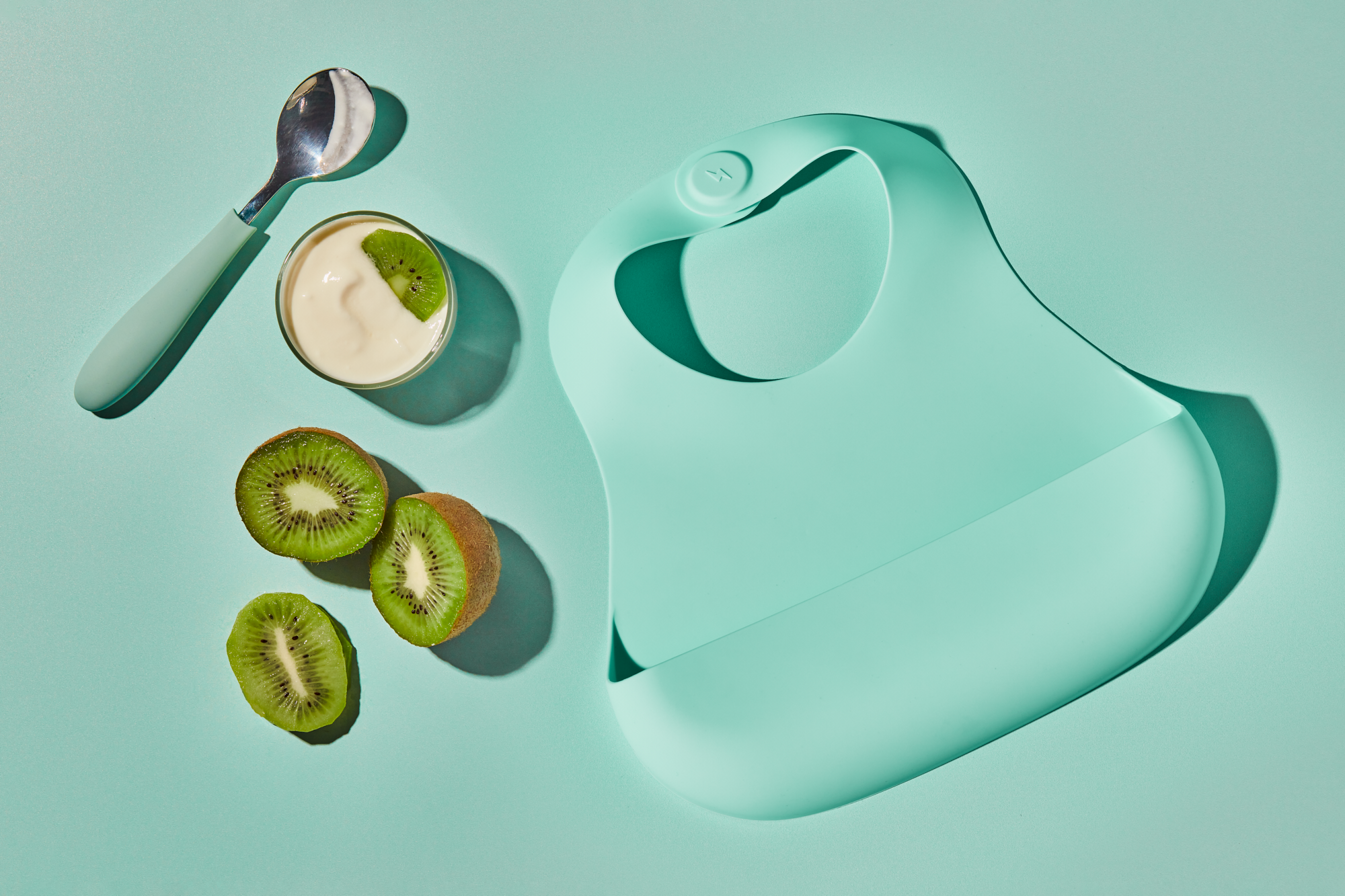 Magnetic Bib - Banana Split + Kiwi Bliss | Babynetic - additional view