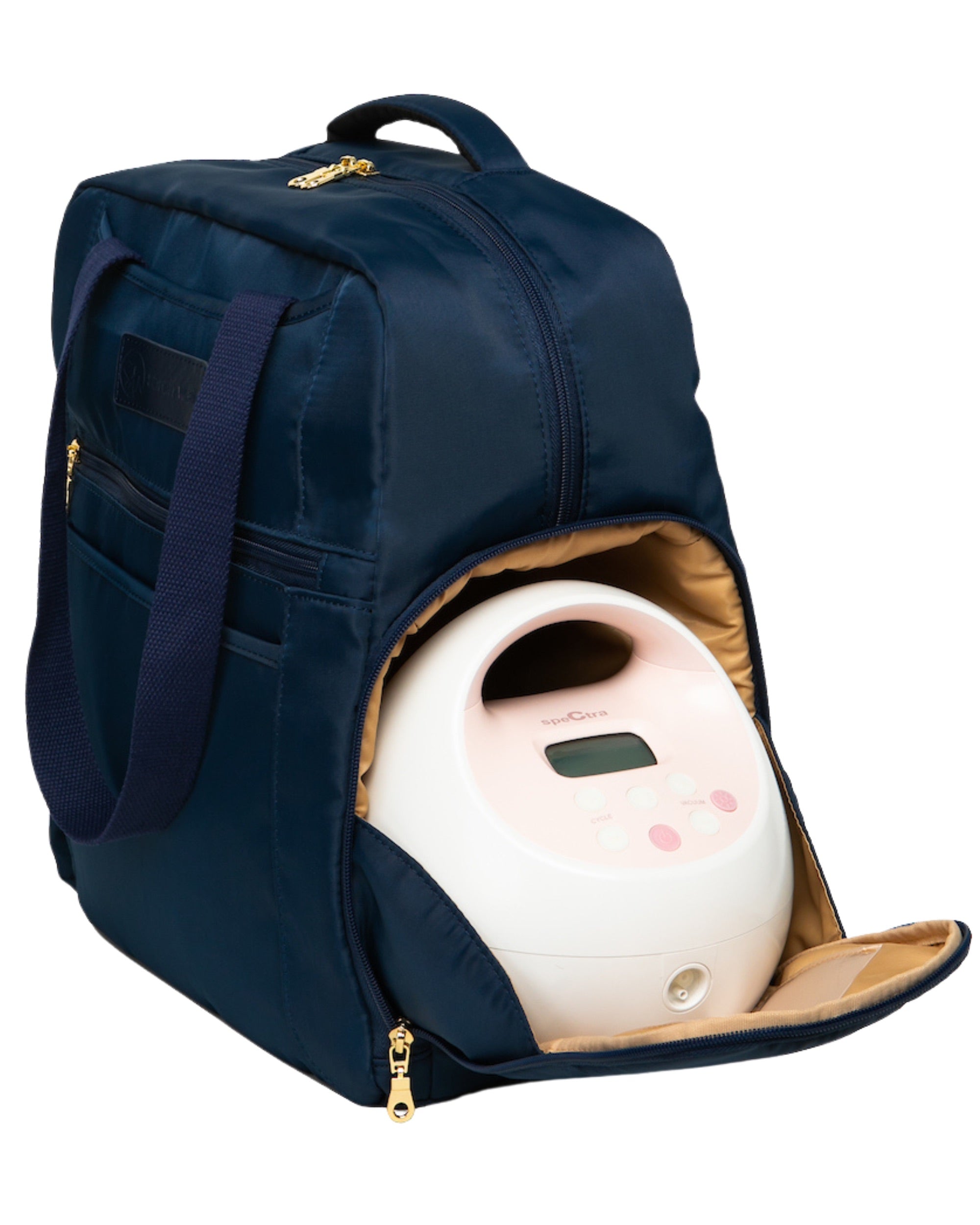 Sarah Wells Kelly Breast Pump Backpack & Tote  – Insulated Pocket, Laptop Sleeve & Easy-Clean Interior – Fits All Pumps for Moms
