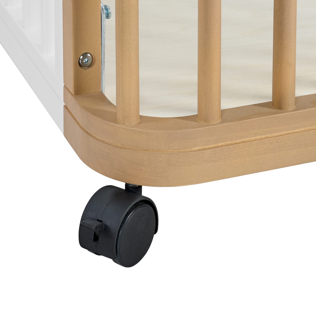 The Milan 3-in-1 Convertible Crib - Nurture&
