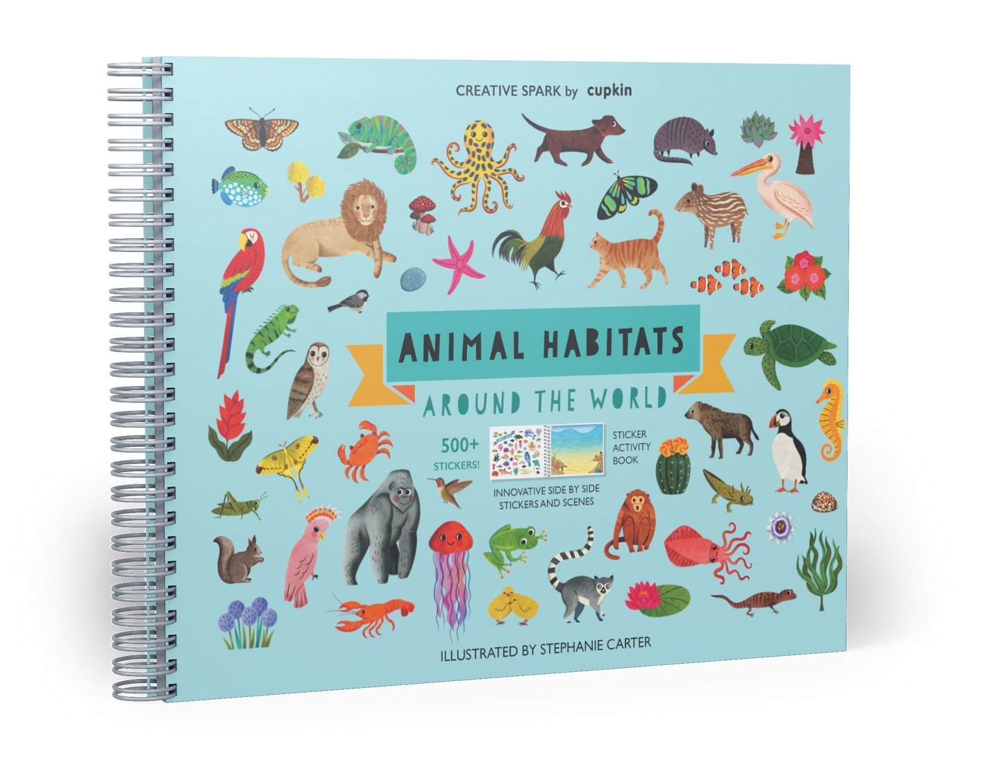 Animal Habitats Sticker Book