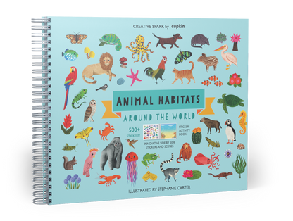 Animal Habitats Sticker Book