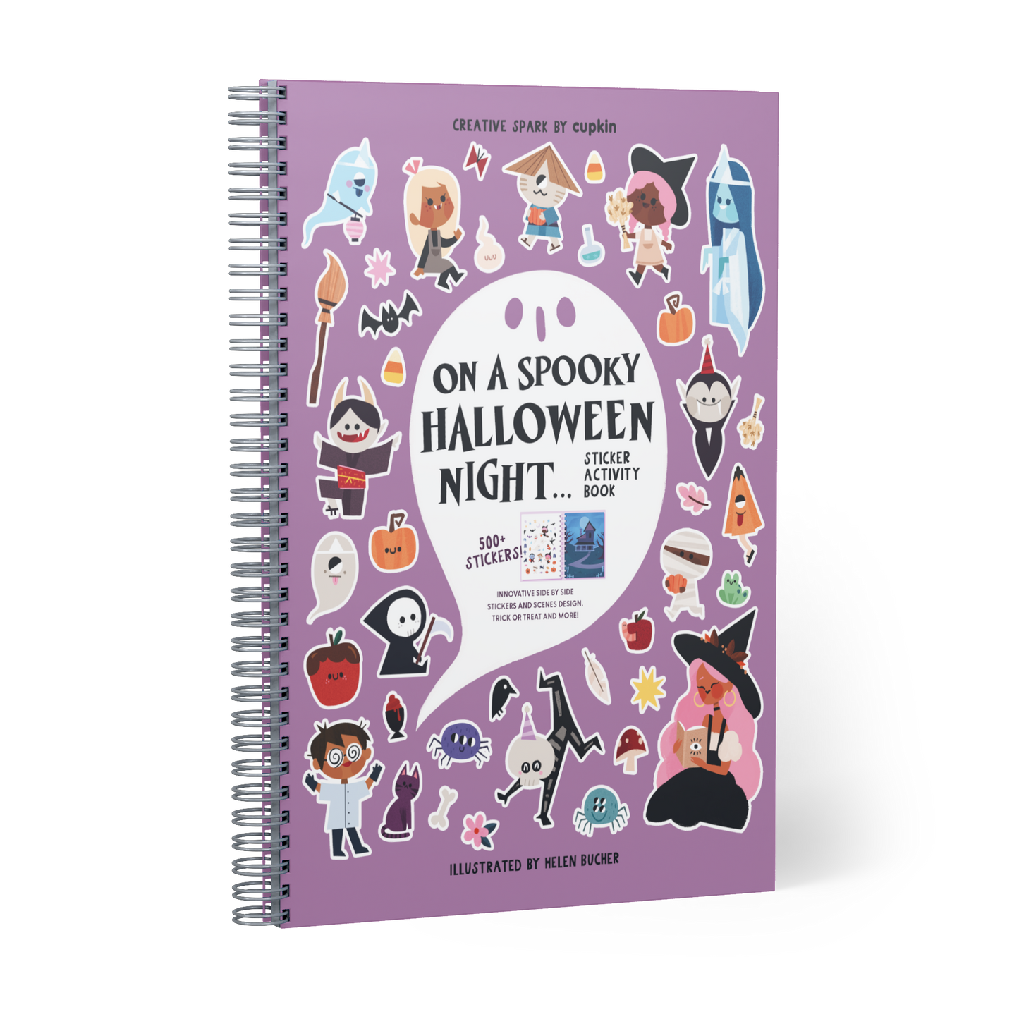 Spooky Halloween Night Sticker Book