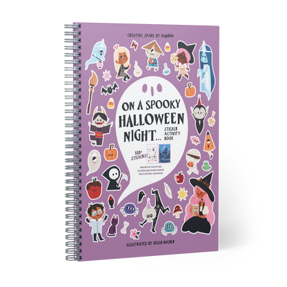 Spooky Halloween Night Sticker Book