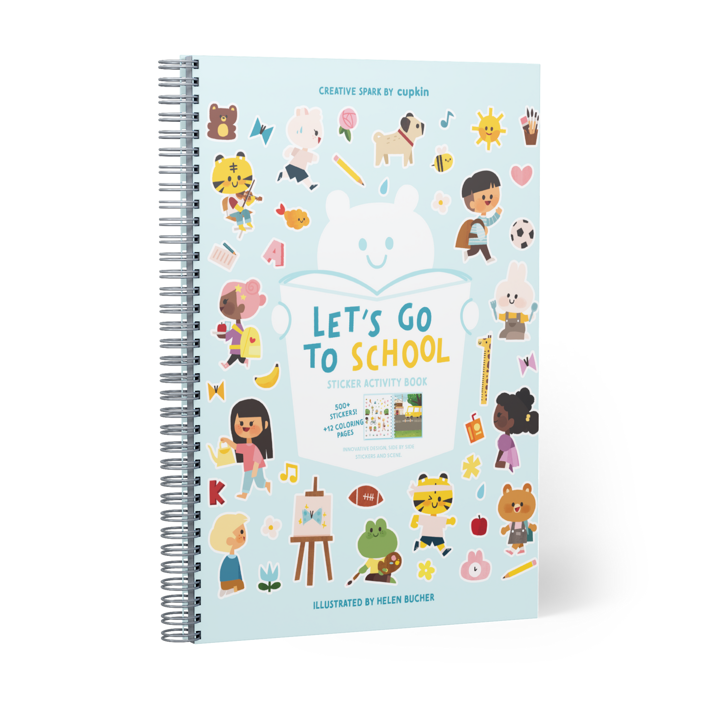 Let's Go To School Sticker Book