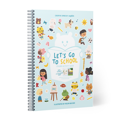 Let's Go To School Sticker Book