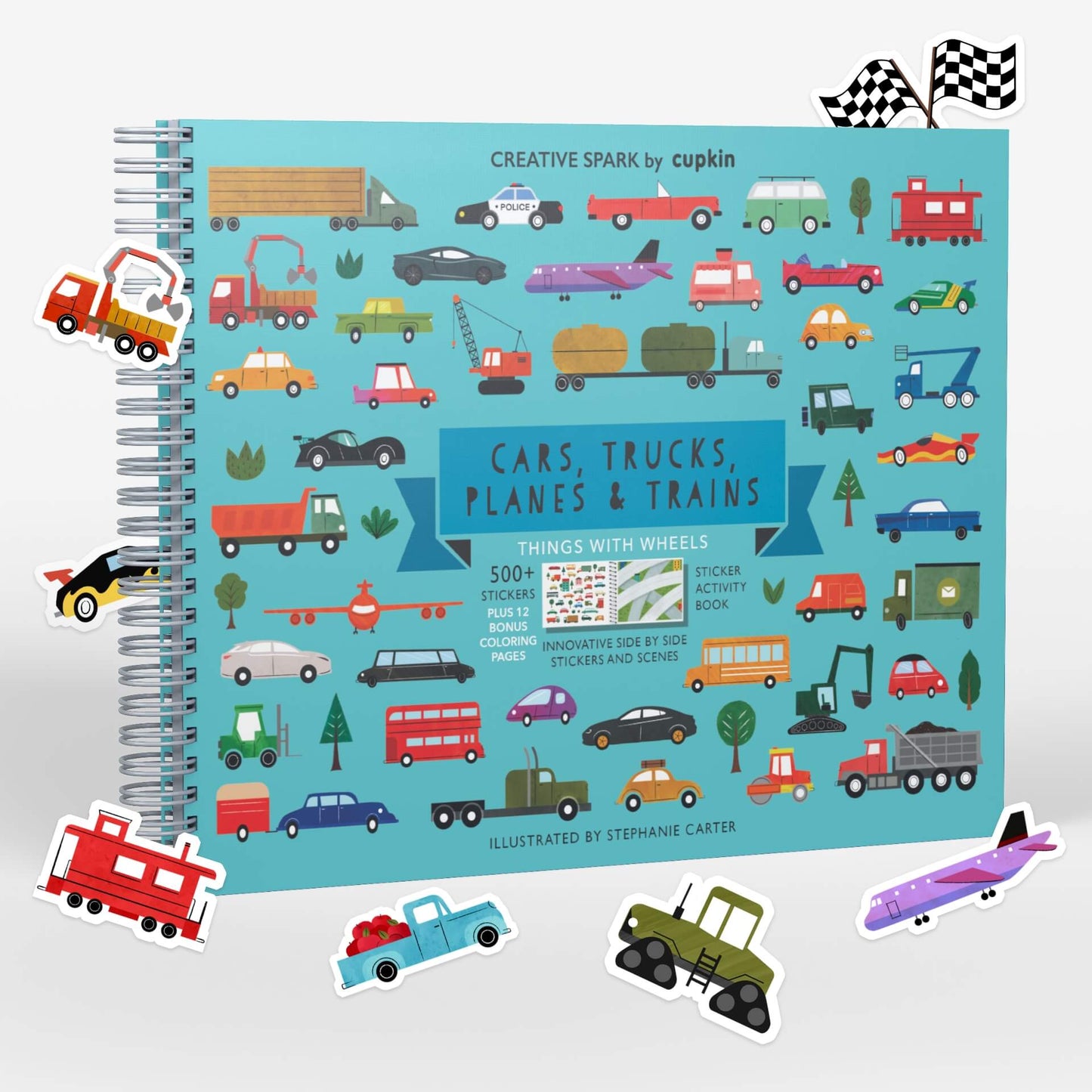 Things with Wheels Sticker Book