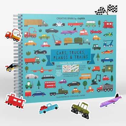 Things with Wheels Sticker Book