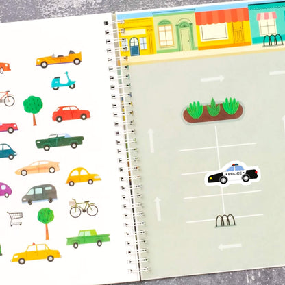 Things with Wheels Sticker Book