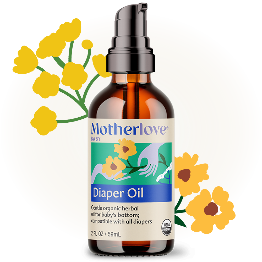 Diaper Oil | Motherlove Herbal Company