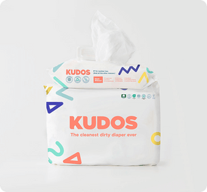 One-month supply of wipes (4 packs) | Kudos - additional view