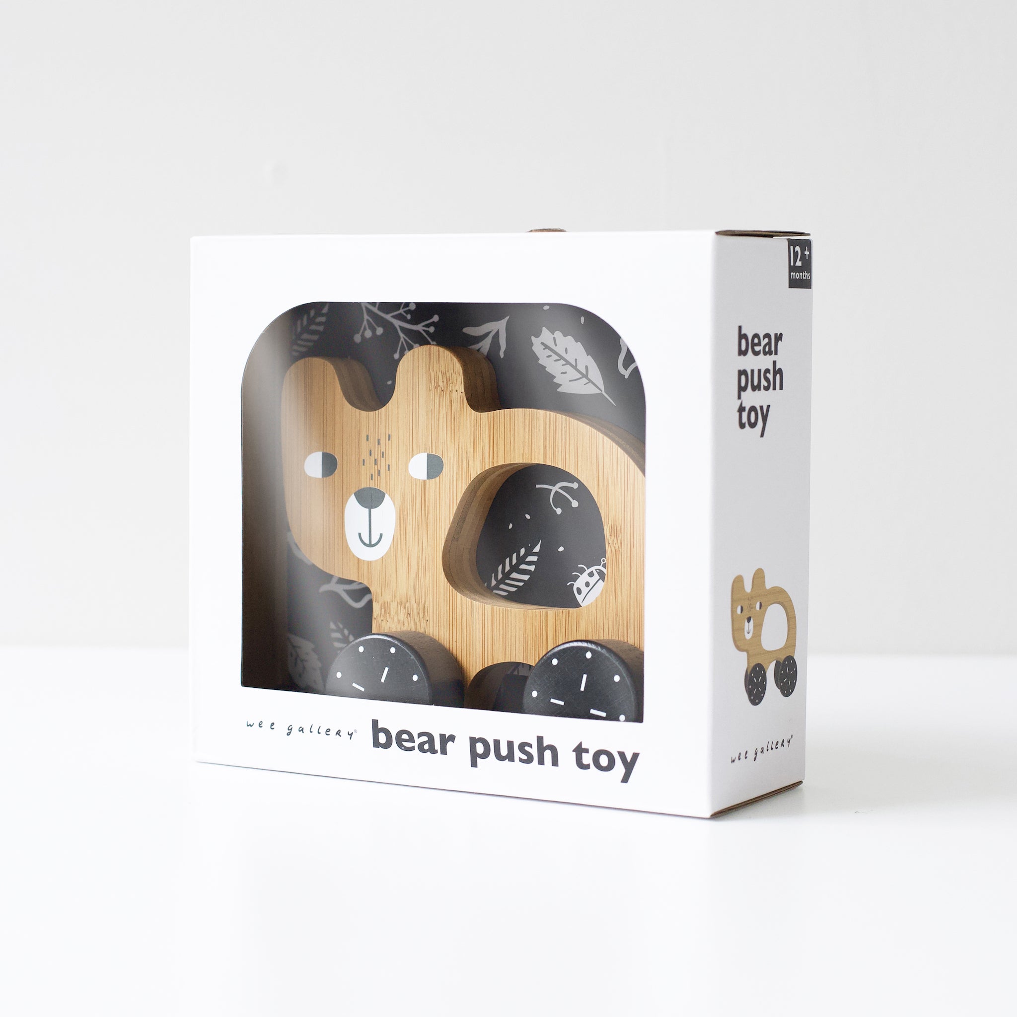 Bear Push Toy | Wee Gallery - additional view