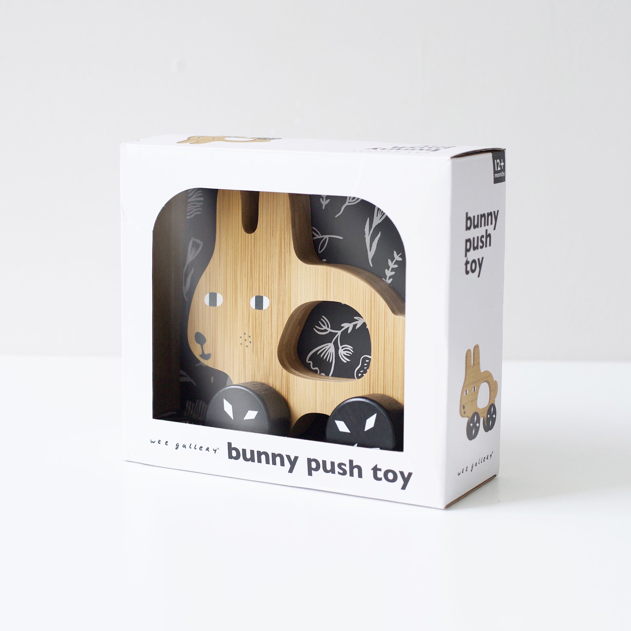Bunny Push Toy | Wee Gallery - additional view