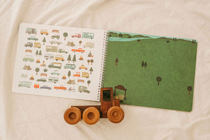 Things with Wheels Sticker Book