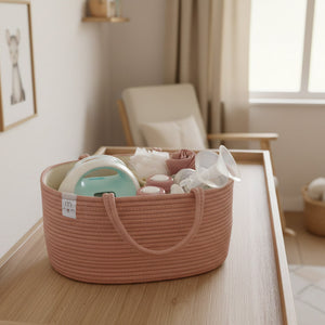 Rope Diaper Caddy | Natemia - additional view