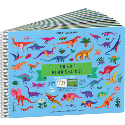 Cupkin Dinosaurs Sticker Book