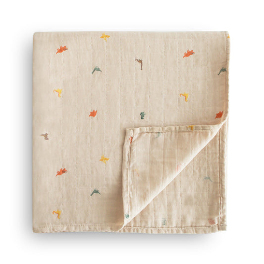 Organic Cotton Muslin Swaddle Blanket