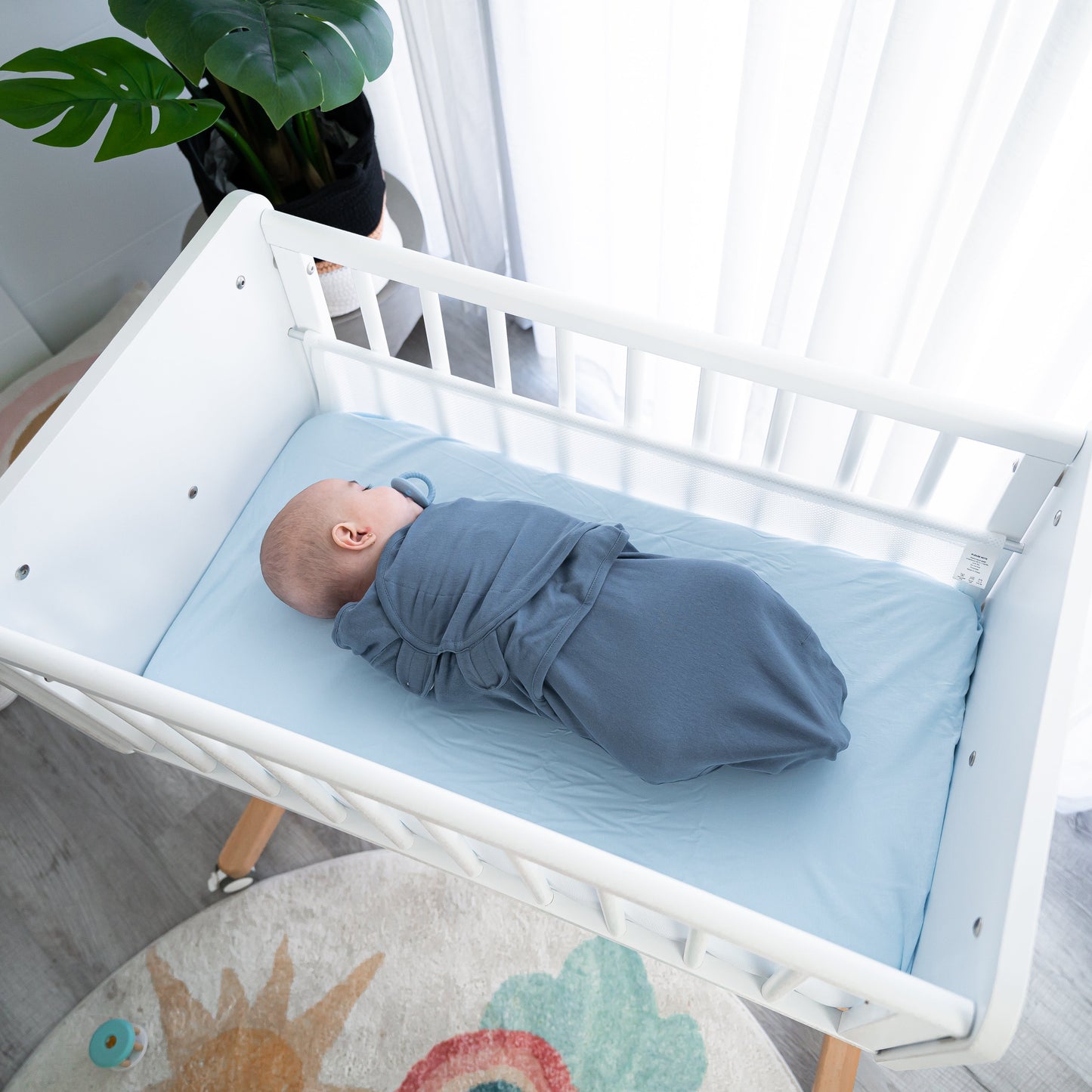 Easy Swaddle Blankets  - Stone, Nomadic Blue, Azul, Pack of 3