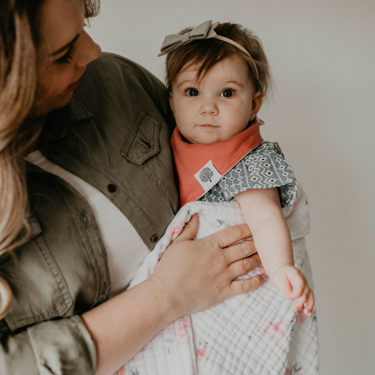 Rose Bandana Bib Set (8 pack)