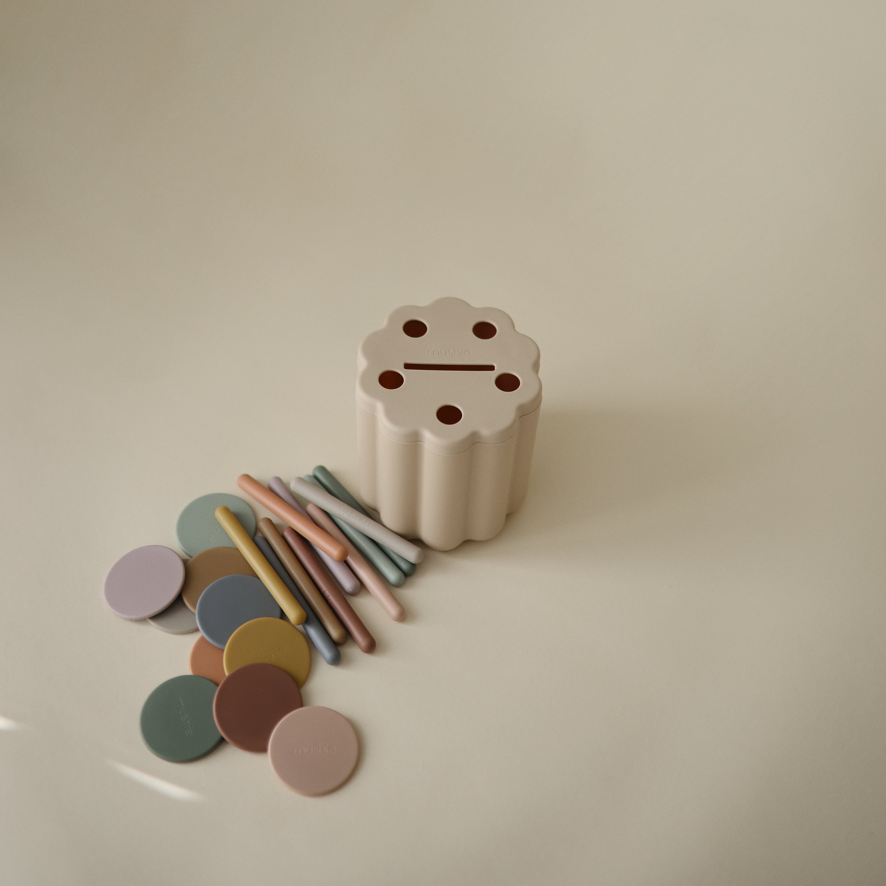 Coin & Tube Sorting Set | Mushie - additional view