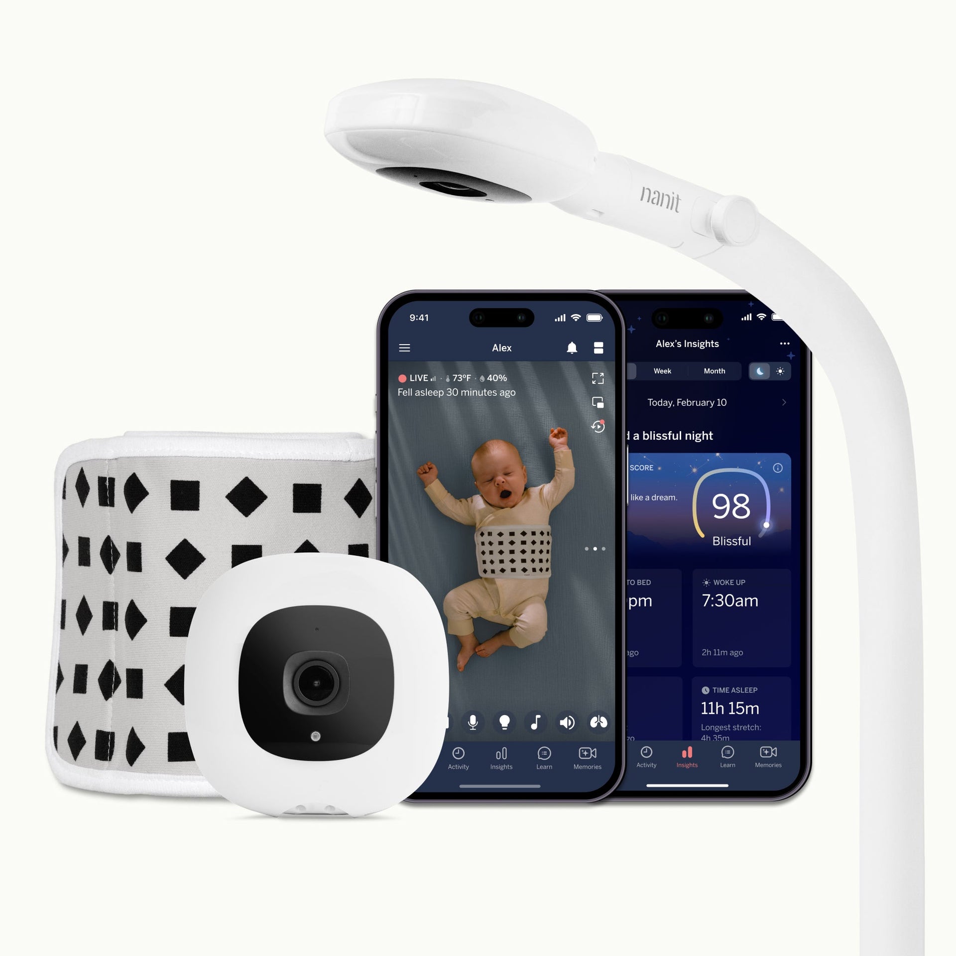 Smart Baby Monitor System | Nanit - additional view