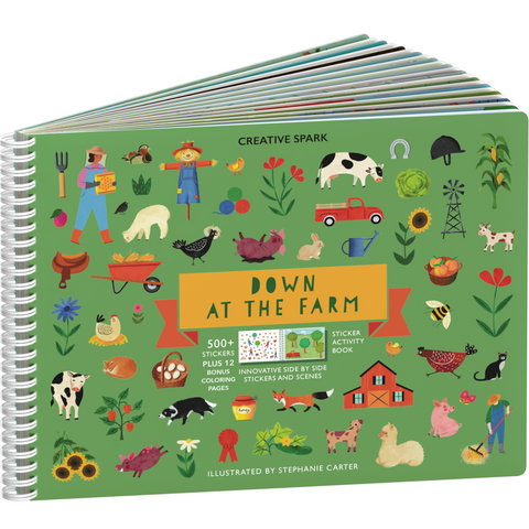 Cupkin Down at the Farm Sticker Book