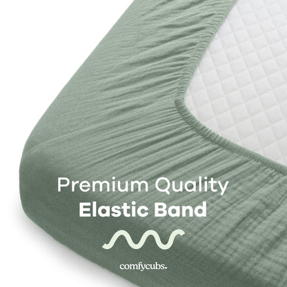 Muslin Fitted Crib Sheet