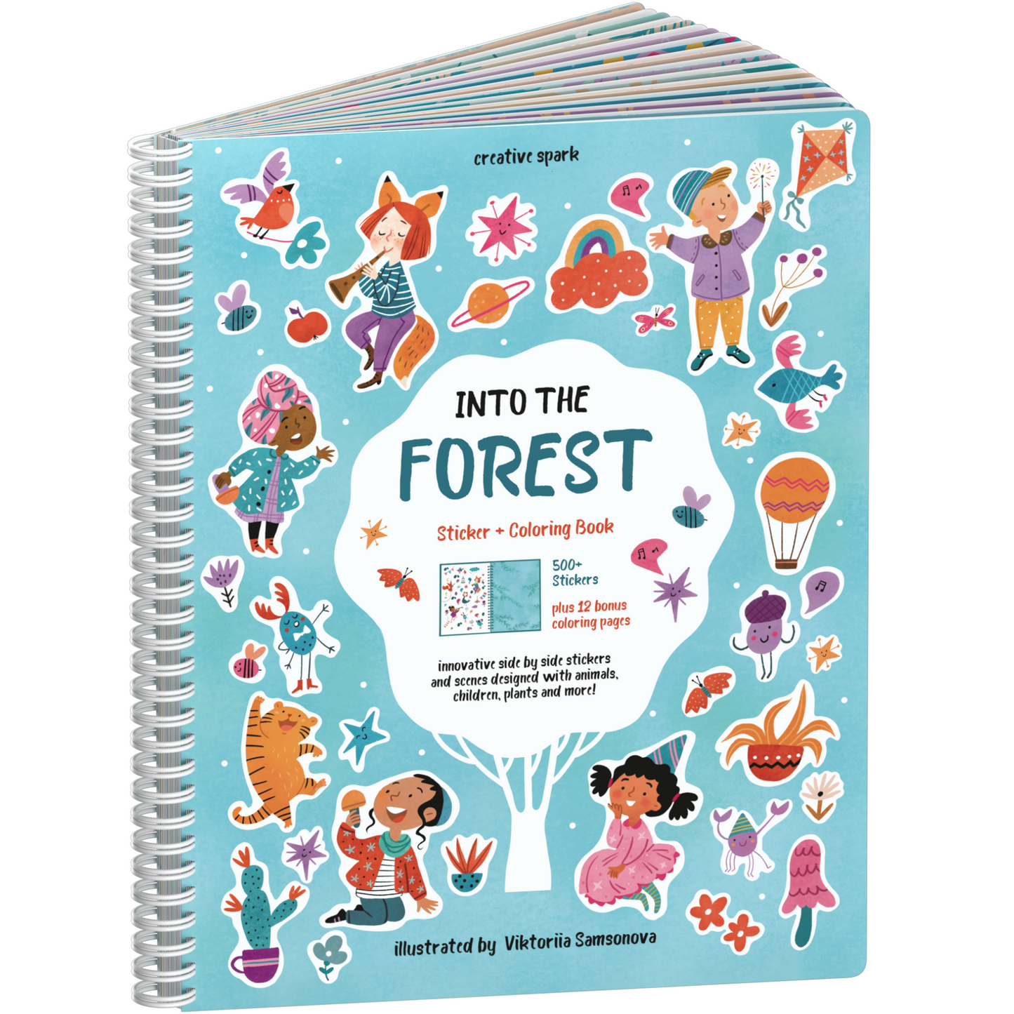 Into the Forest Sticker Book