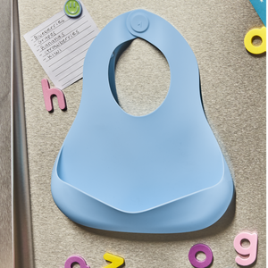 Magnetic Bib - Blueberry Burst + Kiwi Bliss | Babynetic - additional view