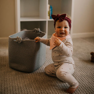 Rope Cube Storage Basket | Parker Baby Co. - additional view