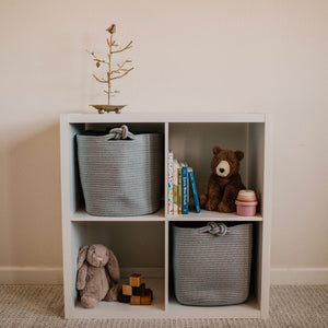 Rope Cube Storage Basket | Parker Baby Co. - additional view