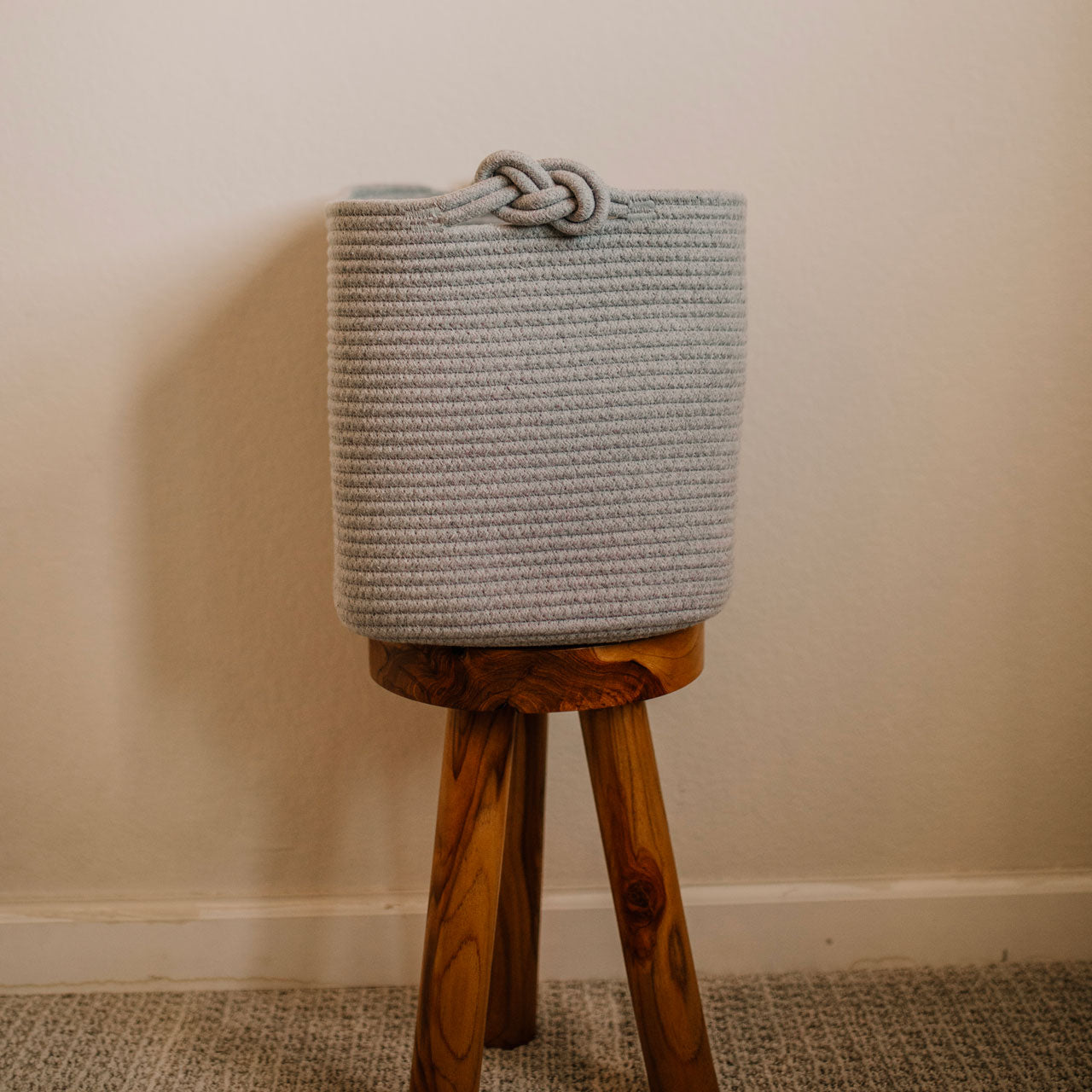 Rope Cube Storage Basket