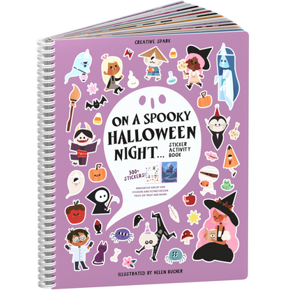 Spooky Halloween Night Sticker Book