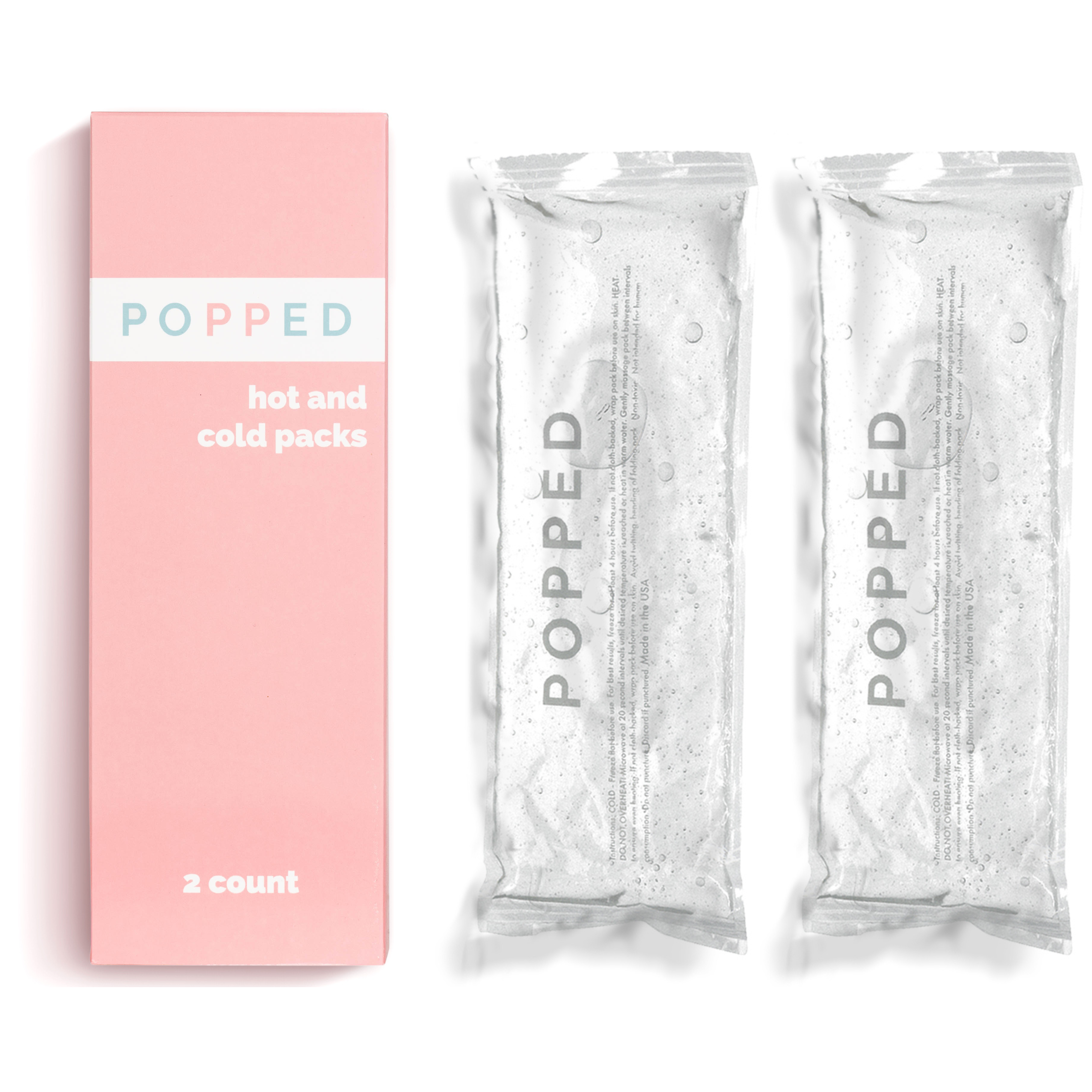 Reusable Hot and Cold Packs, 9"x3" (2 count)