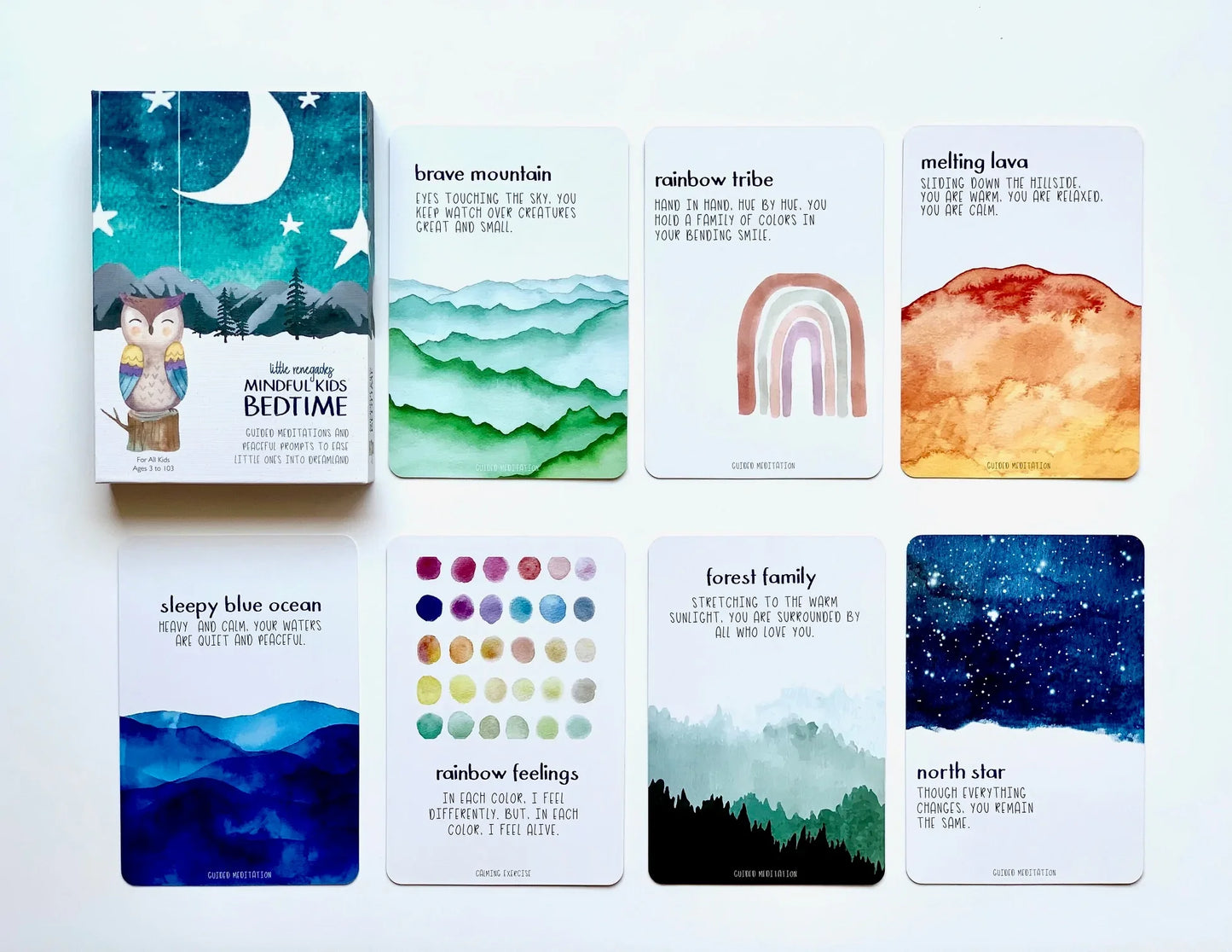 Mindful Kids Cards Bundle: Emotions + Bedtime