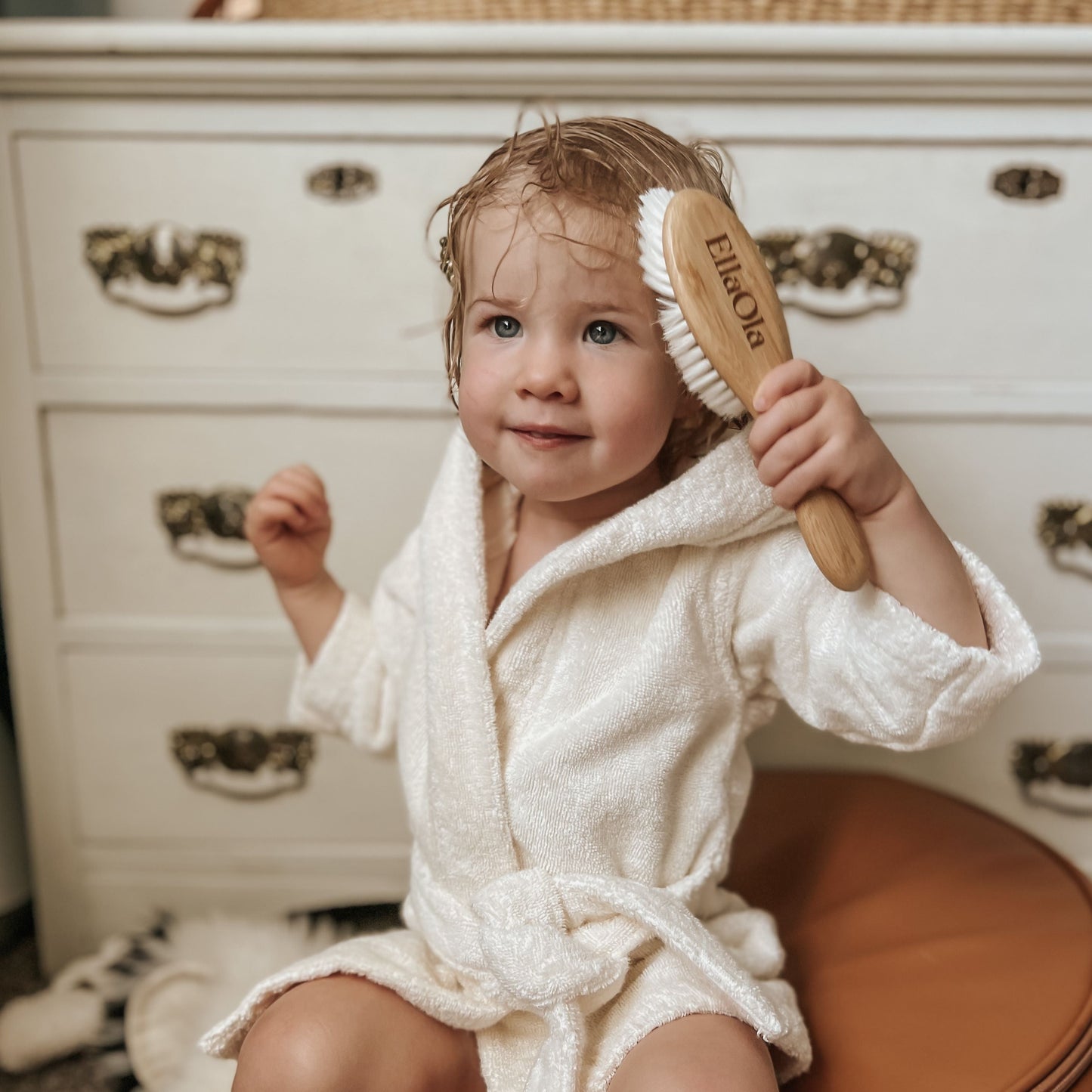 3-Piece Bamboo Brush & Comb Set