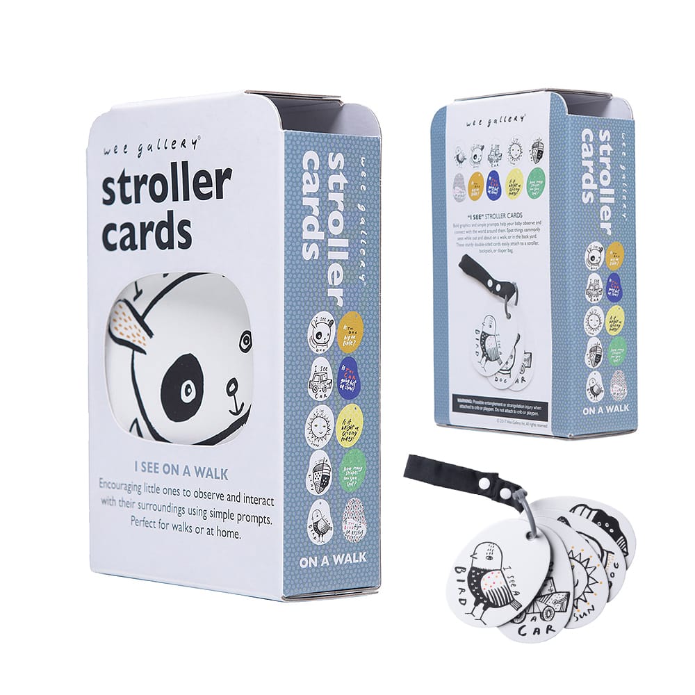 Stroller Cards - I See on a Walk | Wee Gallery - additional view