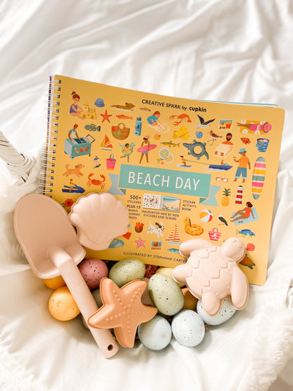 Beach Day Sticker Book