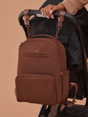 Classic Diaper Backpack - Espresso | JuJuBe - additional view