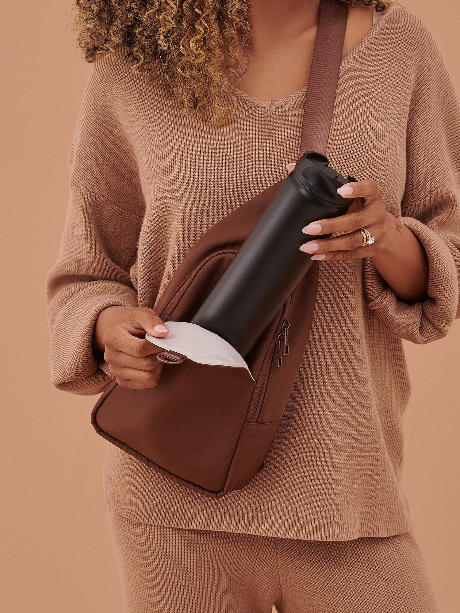 Crossbody Sling - Espresso | JuJuBe - additional view