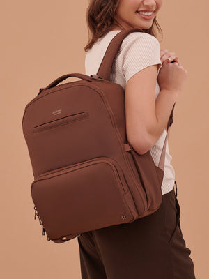 Classic Diaper Backpack - Espresso | JuJuBe - additional view