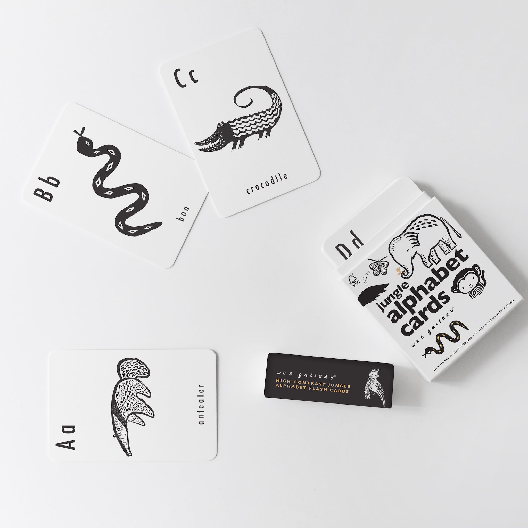 Jungle Alphabet Cards | Wee Gallery - additional view