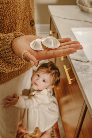 999 Silver Nursing Cups | Le Lolo - additional view