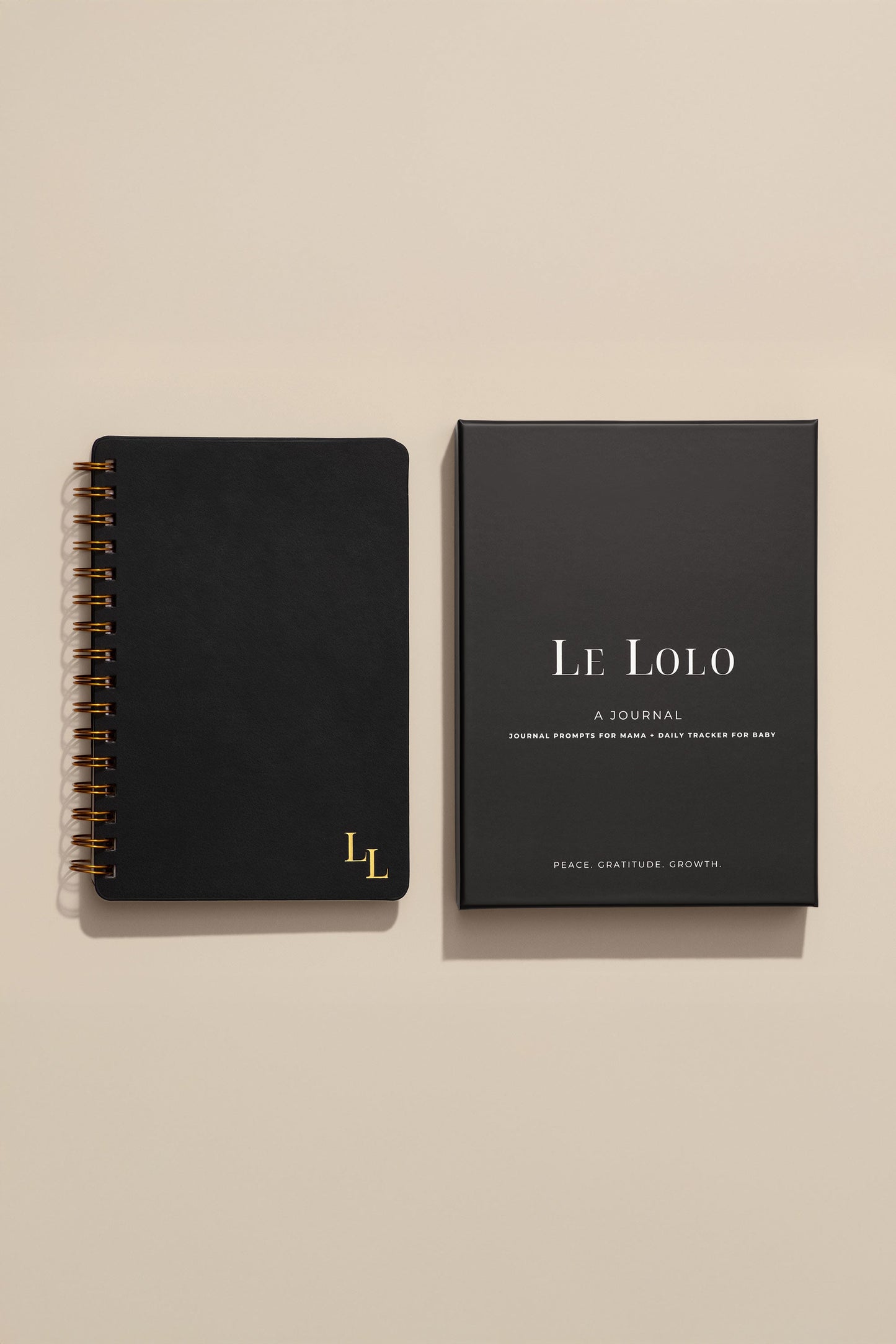 Journal: Journal Prompts for Mama + Daily Tracker for Baby