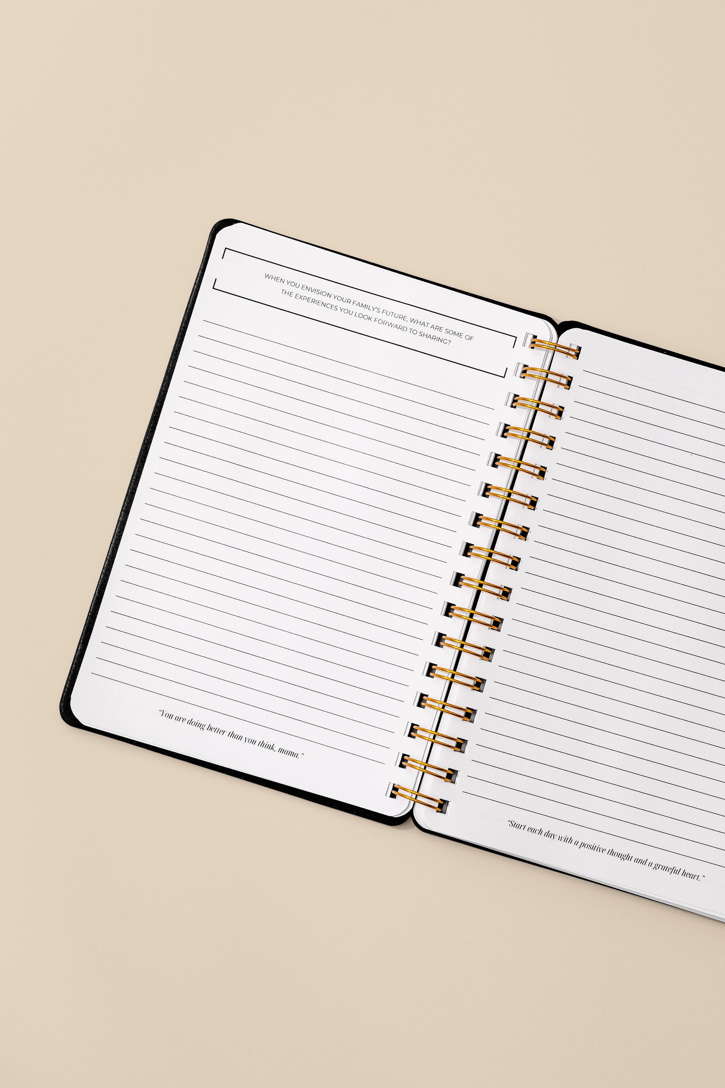 Journal: Journal Prompts for Mama + Daily Tracker for Baby