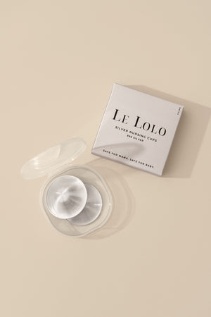 999 Silver Nursing Cups | Le Lolo
