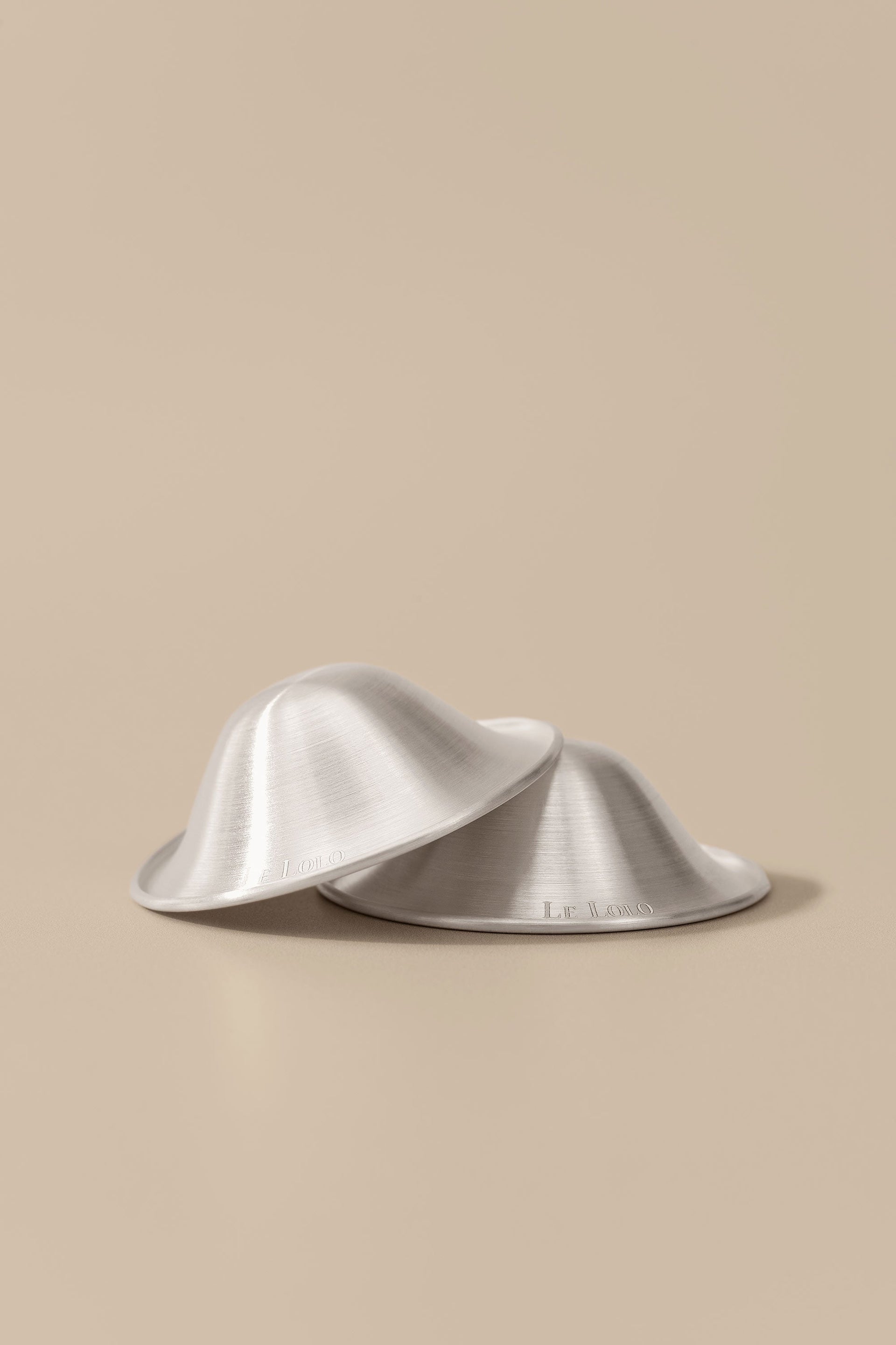 999 Silver Nursing Cups | Le Lolo - additional view