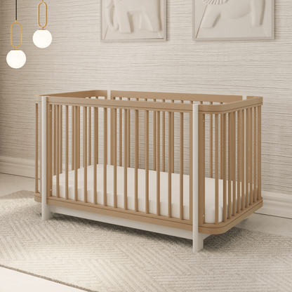 The Milan 3-in-1 Convertible Crib - Nurture&